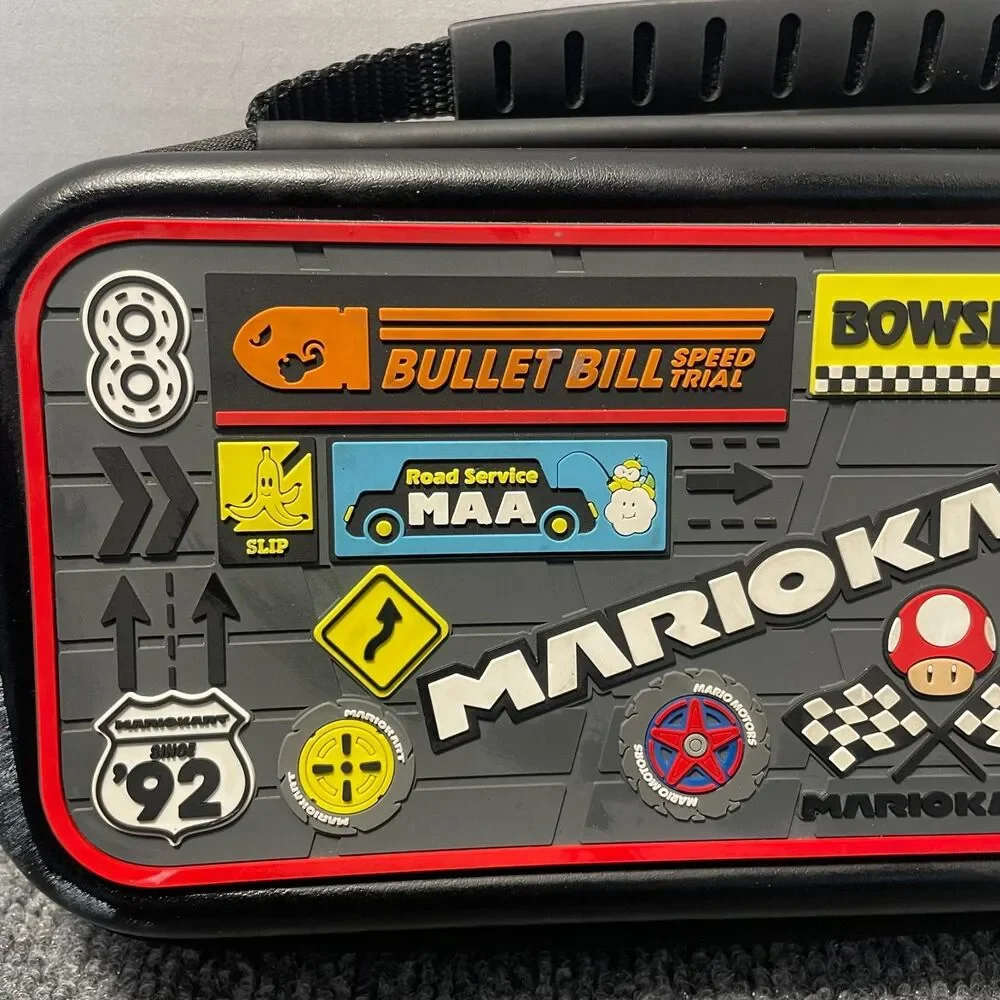 Nintendo Switch Mario Kart Deluxe Travel Case for Switch Console Patchwork